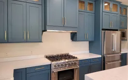 Cabinet painting project in Chandler, AZ
