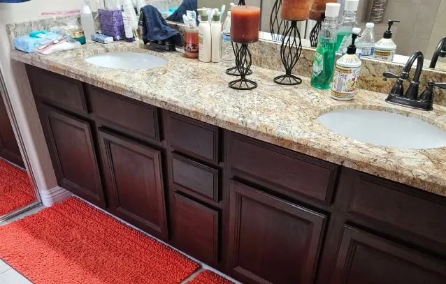 Protect your bathroom cabinets from moisture and wear in Chandler