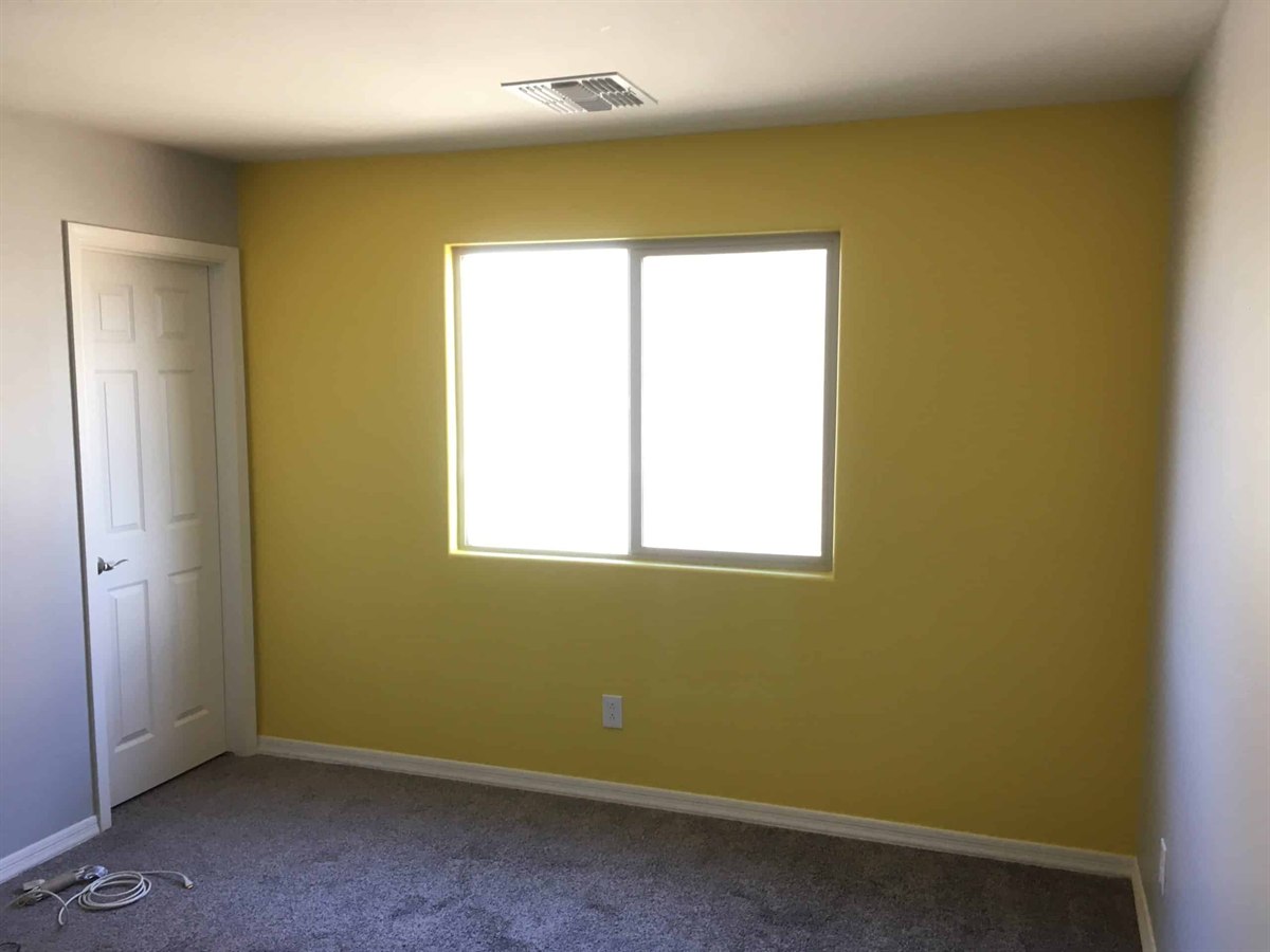 Interior wall color shifting under natural window light after repainting