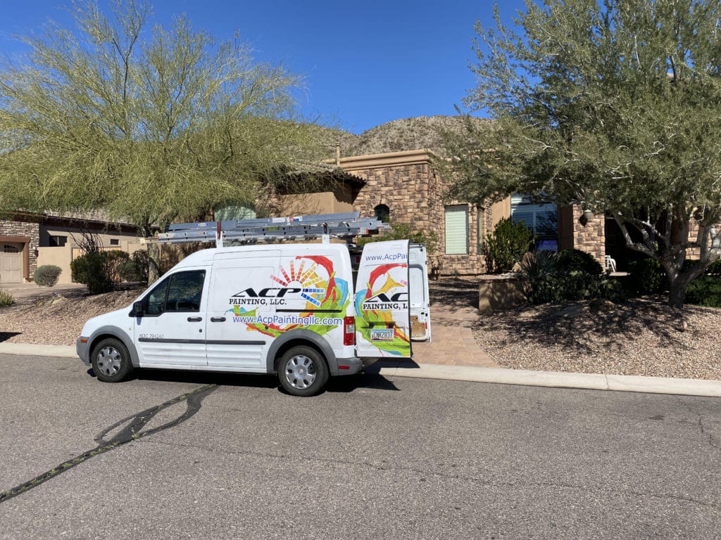 Our Painting Service Van