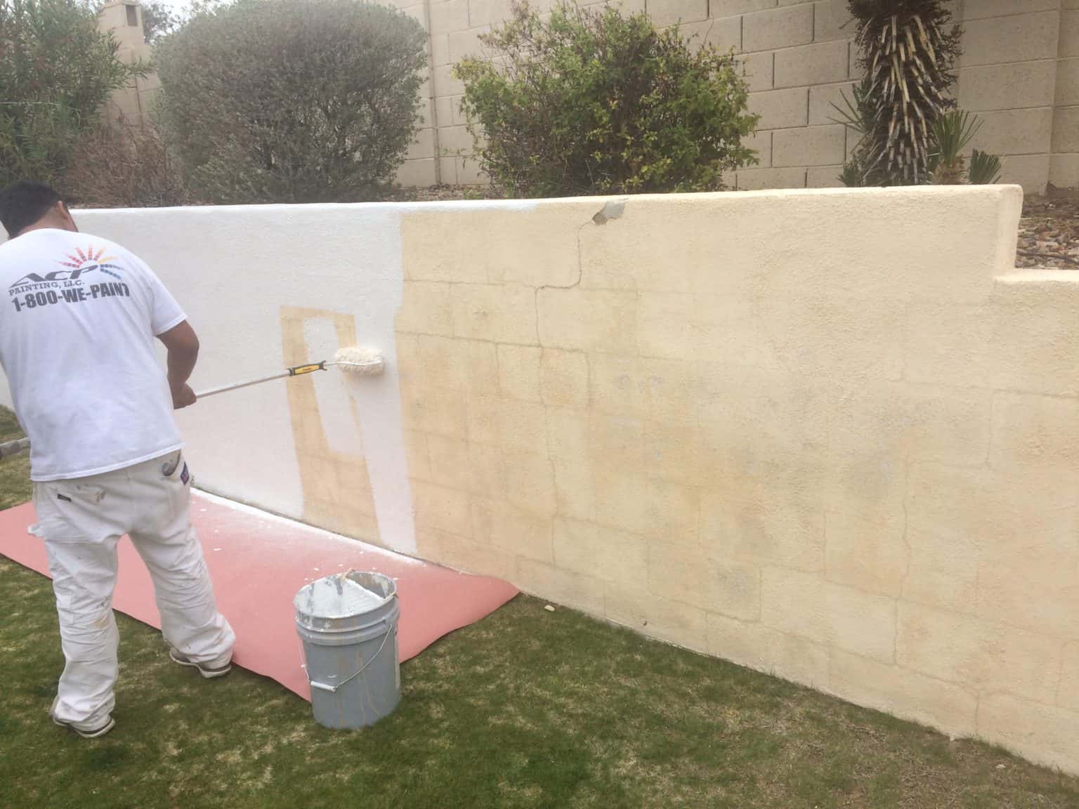 3 Reasons To Paint Concrete Block Walls ACP Painting LLC   Concrete Block Wall 4  1536x1152 