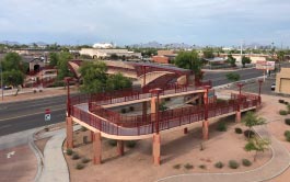 Painting Services On Public Metal Structure In Arizona