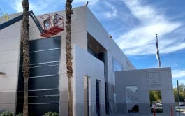 Commercial Painting Services On The Exterior Walls At Yesco Company
