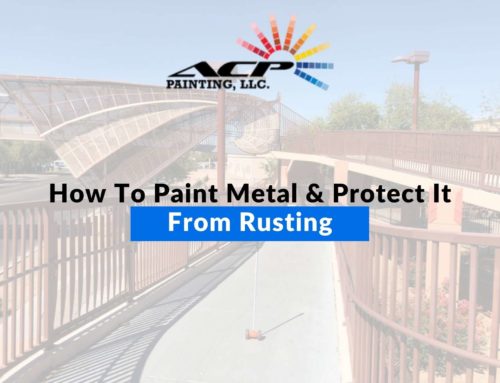 How To Paint Metal & Protect It From Rusting