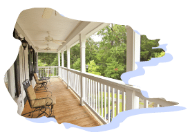 Outdoor Patio Cover Painting
