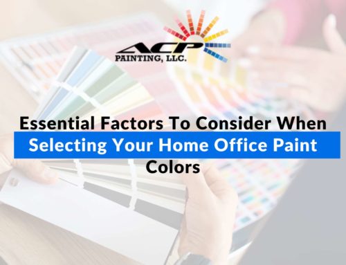 Essential Factors To Consider When Selecting Your Home Office Paint Colors