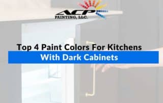 Top 4 Paint Colors For Kitchens With Dark Cabinets