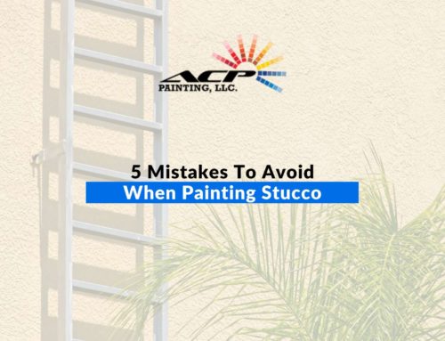 5 Mistakes To Avoid When Painting Stucco