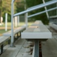 Electrostatic Painting for Metal Bleachers