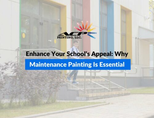 Enhance Your School’s Appeal: Why Maintenance Painting Is Essential