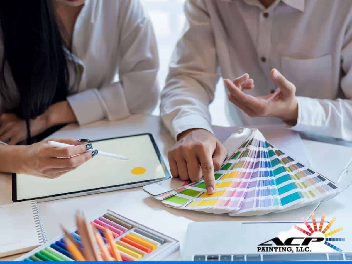 Choosing a fresh coat of paint boosts your brand identity and enhances your store’s aesthetics.